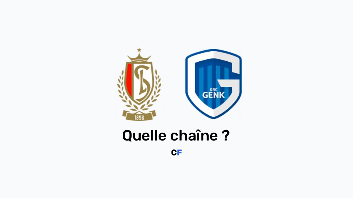 Standard de Liège Genk chaine tv, heure et diffusion du match 09/04/2023